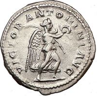 Victory Nike with Wreath and Palm on Ancient Roman Greek Coins