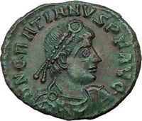 Gratian ancient roman coin