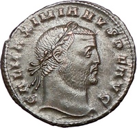 galerius roman coin