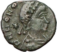 Honorius Ancient Roman Coin for Sale