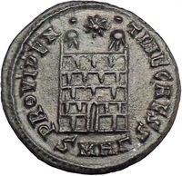 Ancient Roman Campgate Coin