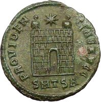 Constantine I the Great Certified Authentic Ancient Roman Coins of First Christian Emperor Reverse