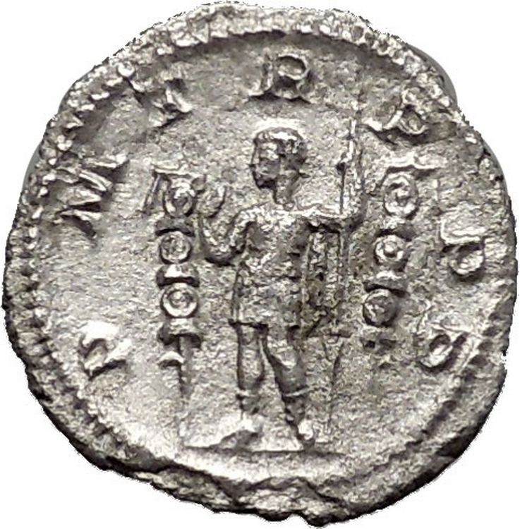MAXIMINUS I Thrax 235AD RARE Authentic Ancient SILVER Roman Coin i51033