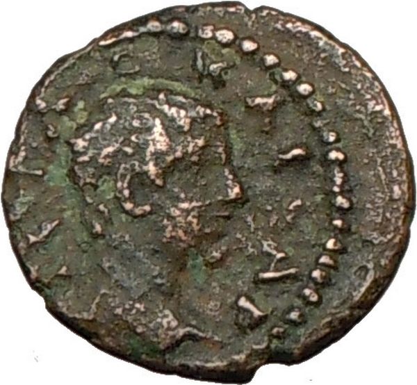 GETA 198AD Authentic Ancient Roman Coin TEMPLE  
