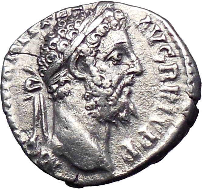COMMODUS 177AD Rare Ancient Silver Roman Coin Minerva Tropaion i29334 ...