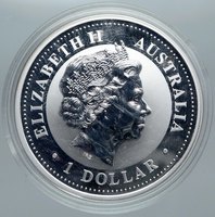 おむれつ　1999 北1オンス 銀貨 ウサギ特別版 発行数500　2枚 1999 AUSTRALIA Elizabeth II Chinese Zodiac Rabbits OZ Silver